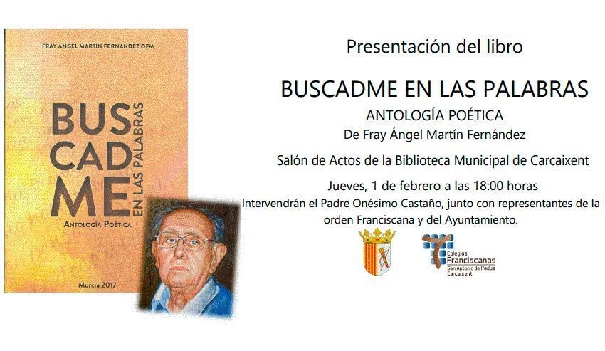 Presentación del libro "Buscadme en las palabras"