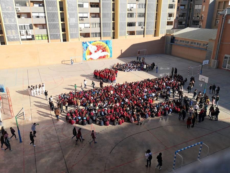 Día de la de la paz y la no violencia. Colegio de Cartagena.